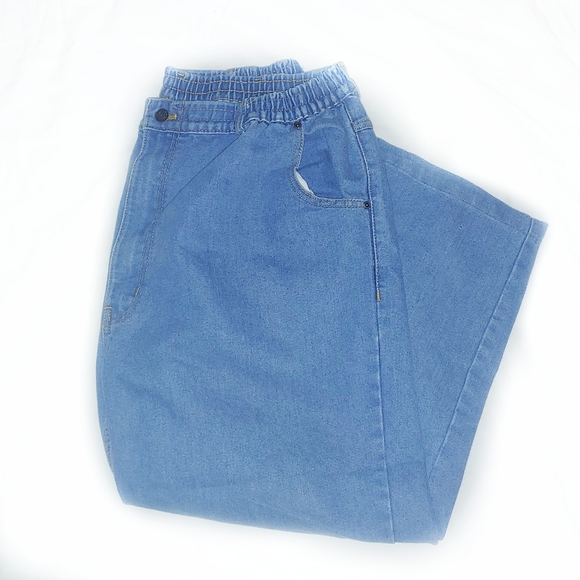 Haband Casual Joe Blue Jeans with stretch waist - Picture 5 of 5